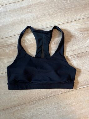lululemon athletica Black Racerback Sports Bra